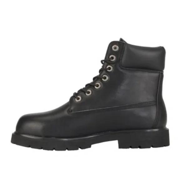 Lugz | Shoes | Mens Lugz Black Drifter Lo Steel Toe Boots Sz 